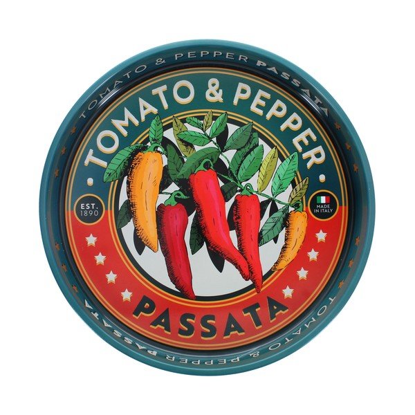 Kovová tácka ø 33 cm Passata – Rex London