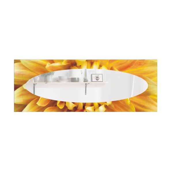 Nástenné zrkadlo Oyo Concept Sunflower, 120 x 40 cm