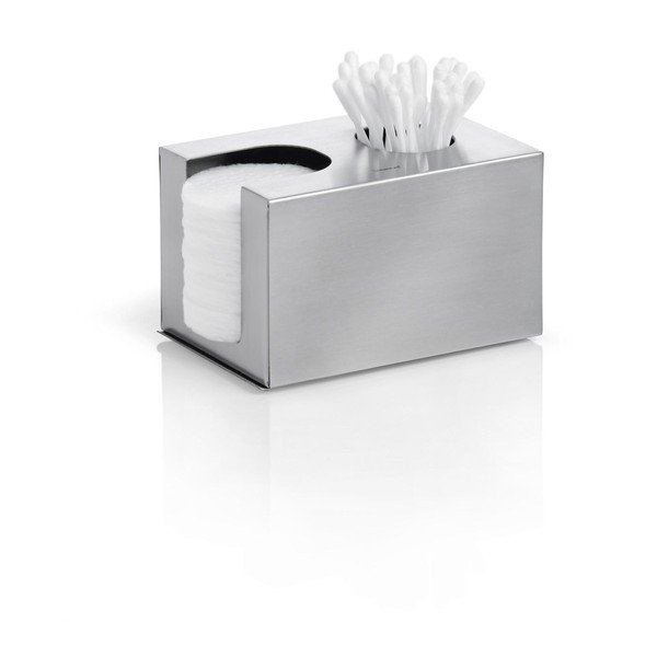 Matný antikoro box na vatové tyčinky a tampóny Blomus-image-1