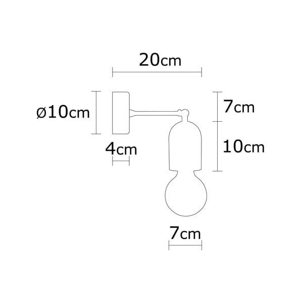Nástenné svietidlo v prírodnej farbe Datca – Opviq lights-image-3