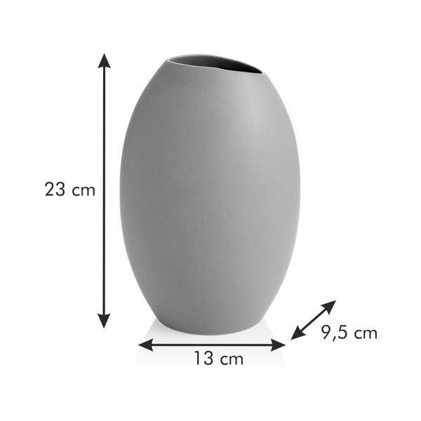 Sivá keramická váza Fancy Home – Tescoma-image-3