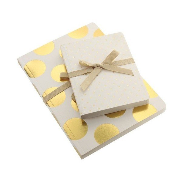 Zápisník A5 Go Stationery Polka Cream-image-2