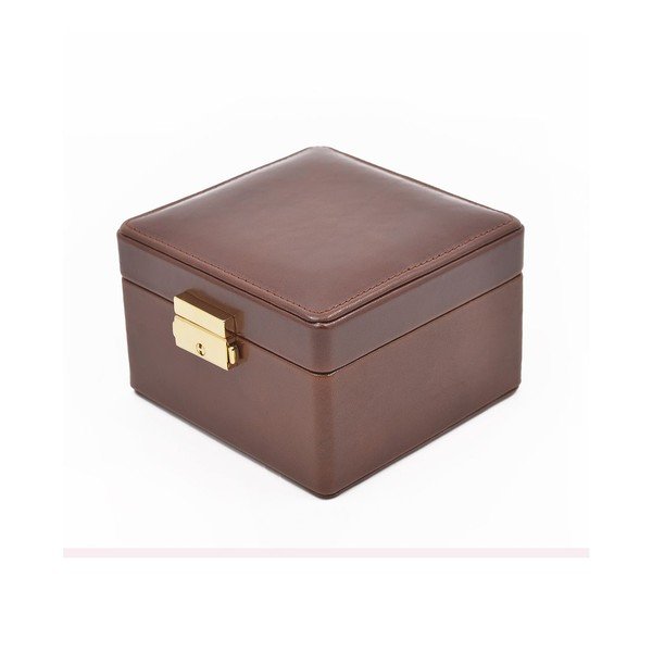 Kožený box na hodinky Ferruccio Laconi Coffee-image-2