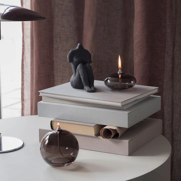 Sklenená olejová lampa (výška 11 cm) Aura – Mette Ditmer Denmark-image-1