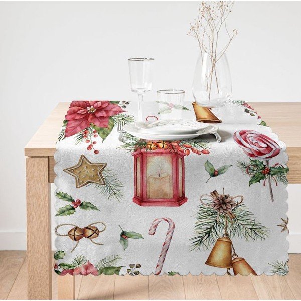 Behúň na stôl s vianočným motívom 45x140 cm Merry Christmas – Mila Home