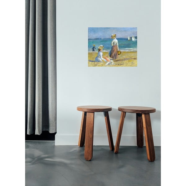 Reprodukcia obrazu Auguste Renoir - Figures on the Beach, 50 x 40 cm-image-1
