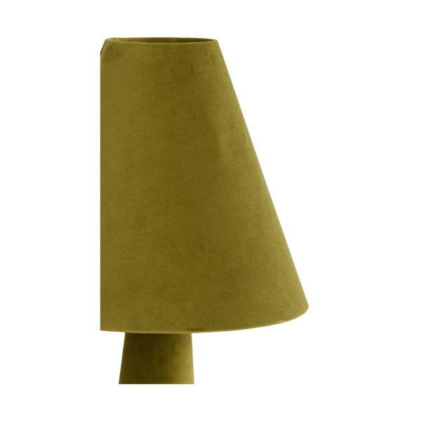 Zelená stolová lampa s textilným tienidlom (výška  61 cm) Devia – Light & Living-image-3