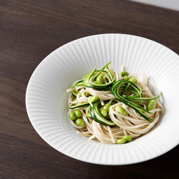 Biely porcelánový polievkový tanier Kähler Design Hammershoi, ⌀ 21 cm-image-2