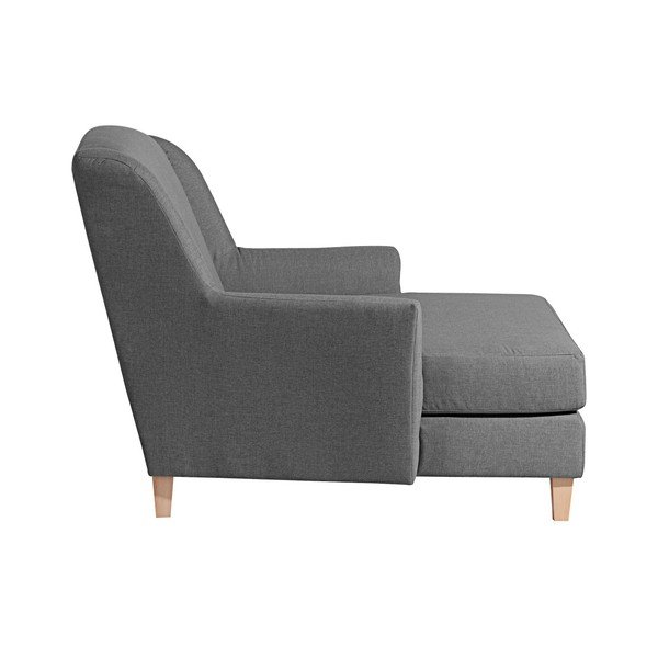 Antracitovosivé kreslo Max Winzer Judith-image-1