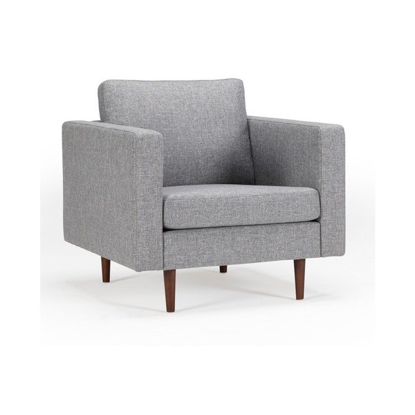 Sivé kreslo Kragelund Otto-image-1