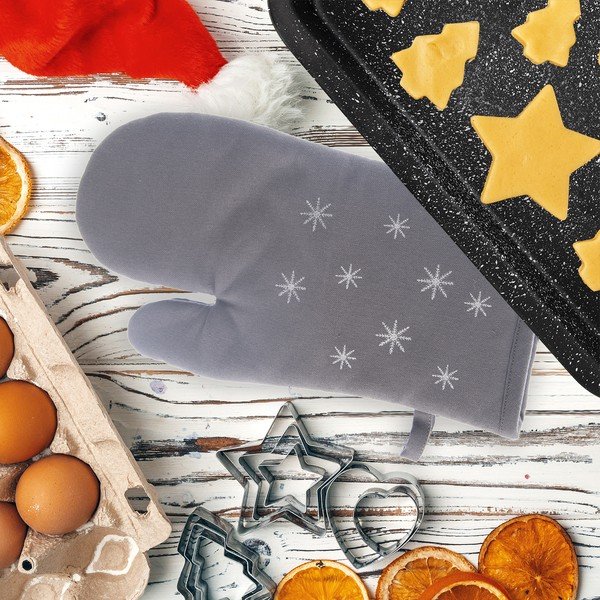 Bavlnená chňapka s vianočným motívom Vločka – Orion-image-1