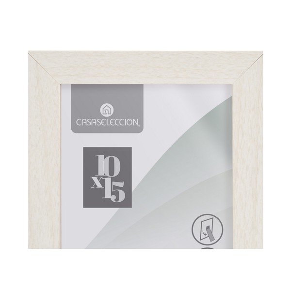 Biely stojací/na stenu rámček 12,5x17,5 cm Sencillo – Casa Selección-image-2