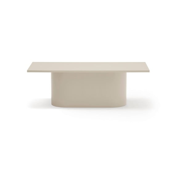 Krémovobiely konferenčný stolík 50x111 cm Totem – Teulat-image-2