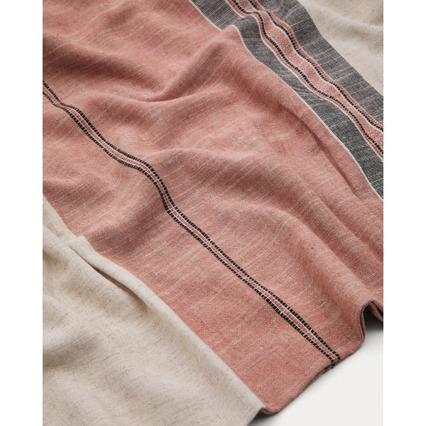 Obrus ​​s prímesou ľanu 170x250 cm Veliat – Kave Home-image-2