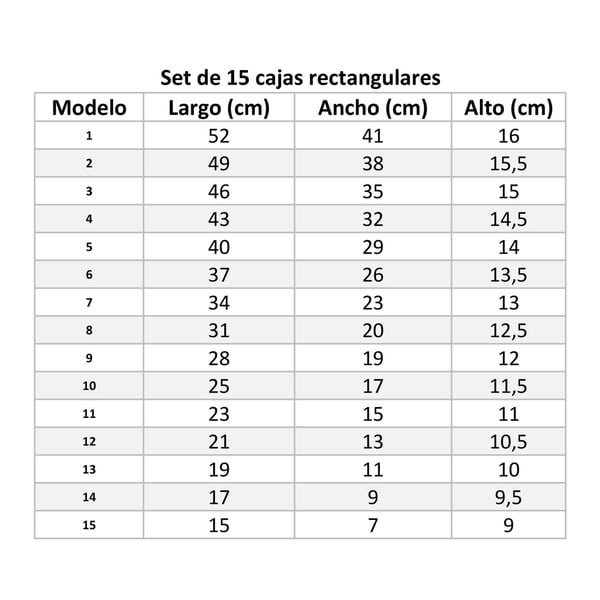 Kartónové úložné boxy v súprave 15 ks s vekom Route – Casa Selección-image-4
