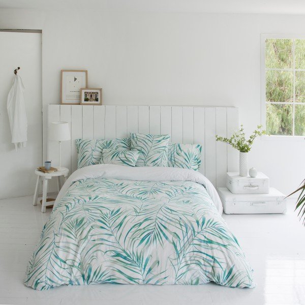 Súprava 2 bavlnených obliečok na vankúš Marghett Baker Aqua, 50 x 75 cm-image-3