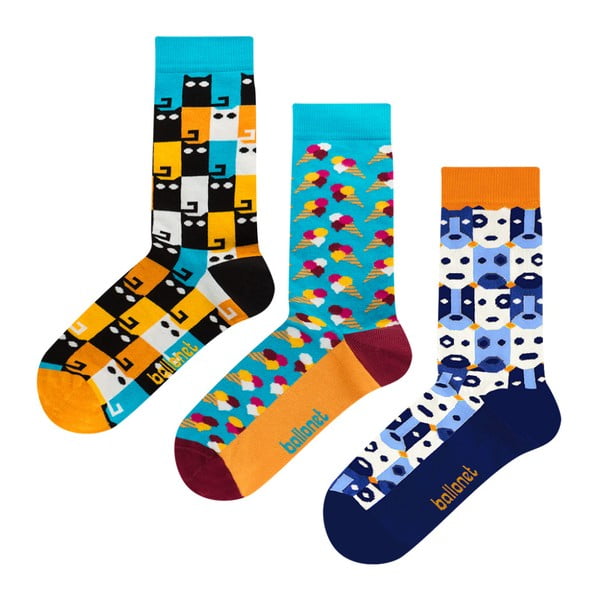 Darčeková sada ponožiek Ballonet Socks Animal, veľkosť 41–46
