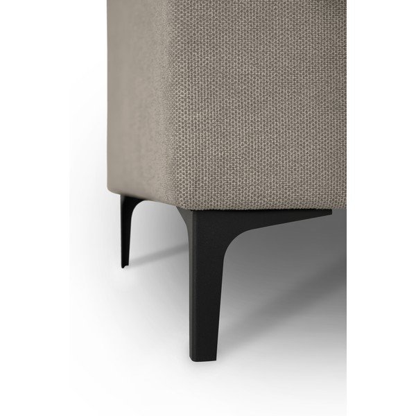 Svetlohnedá ženilková rohová pohovka (ľavý roh/do tvaru "U") Fabian – Scandic-image-4