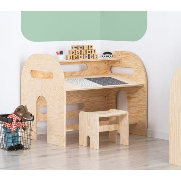 Detský písací stôl 76x93 cm MUNDO - Adeko