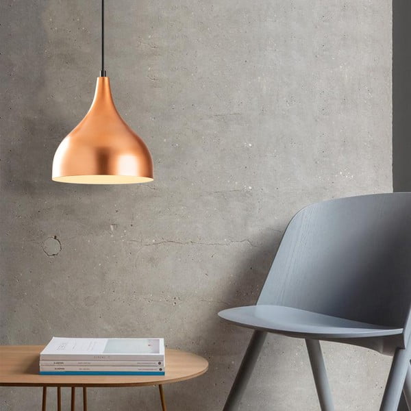 Závesné svietidlo v čierno-medenej farbe ø 26 cm Sağlam – Opviq lights-image-1