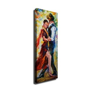 Nástenný obraz na plátne Dance, 30 × 80 cm