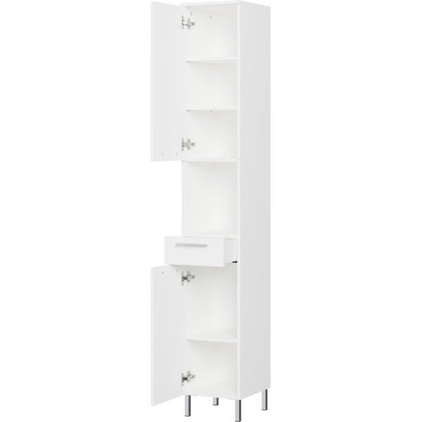 Biela vysoká kúpeľňová skrinka 30x190 cm Arvada - Germania-image-1