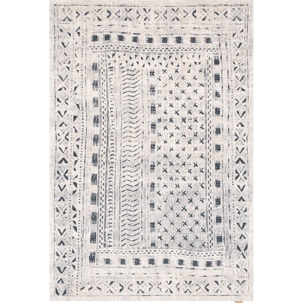 Biely vlnený koberec 200x300 cm Masi – Agnella