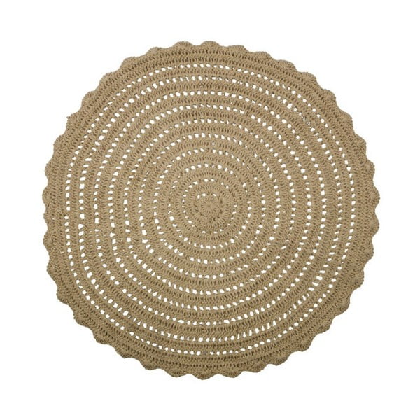 Okrúhly jutový koberec BePureHome Corn, Ø 150 cm
