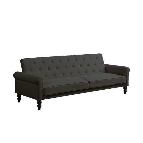 Antracitová polohovacia/rozkladacia pohovka 222 cm Tyne – Støraa-image-2