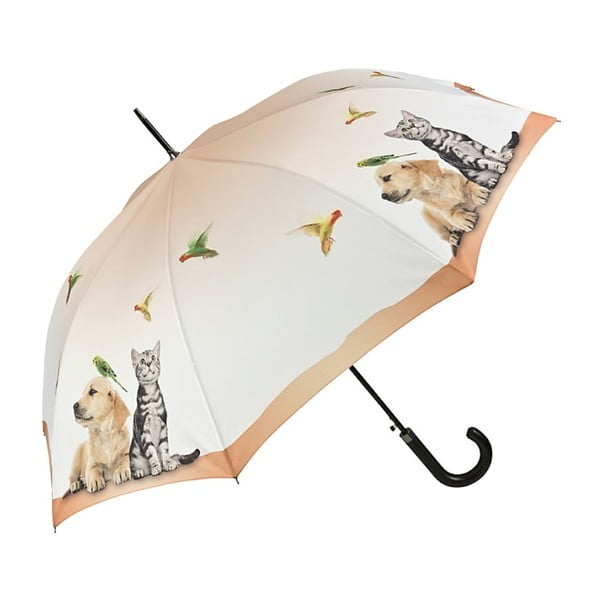Dáždnik s rúčkou Von Lilienfeld Animal Life, ø 100 cm