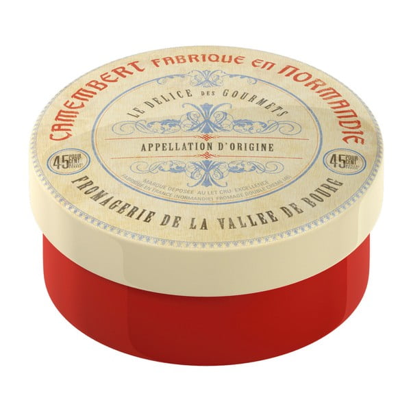 Červená zapekacia dóza z keramiky Creative Tops Gourmet Cheese
