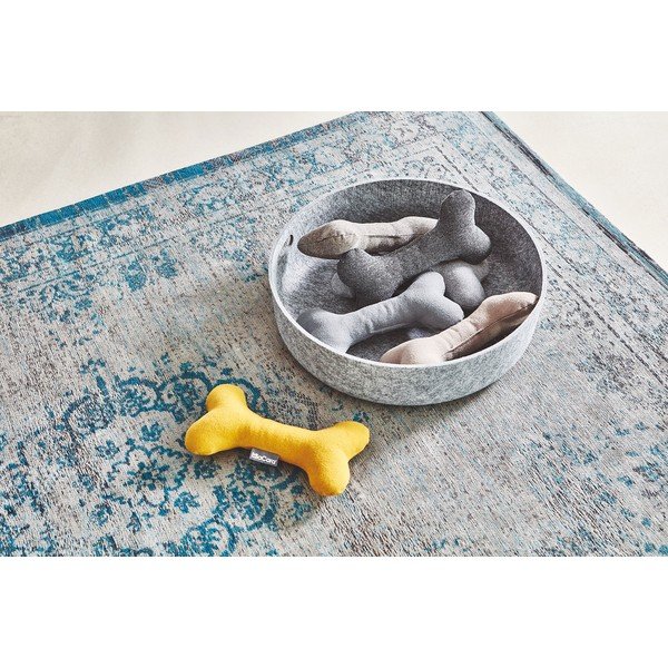 Úložný látkový košík ø 46x12 cm Cesto Concrete – MiaCara-image-1