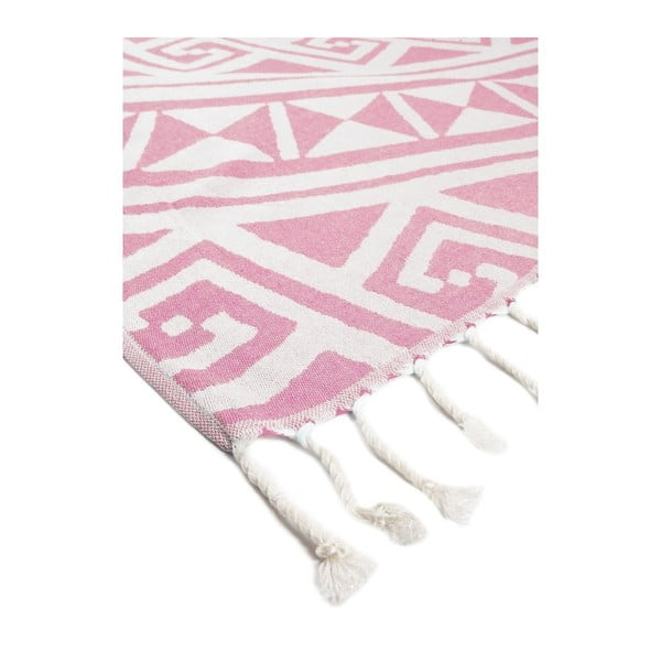 Ružová hammam osuška Kate Louise Mirabelle, 165 × 100 cm-image-1