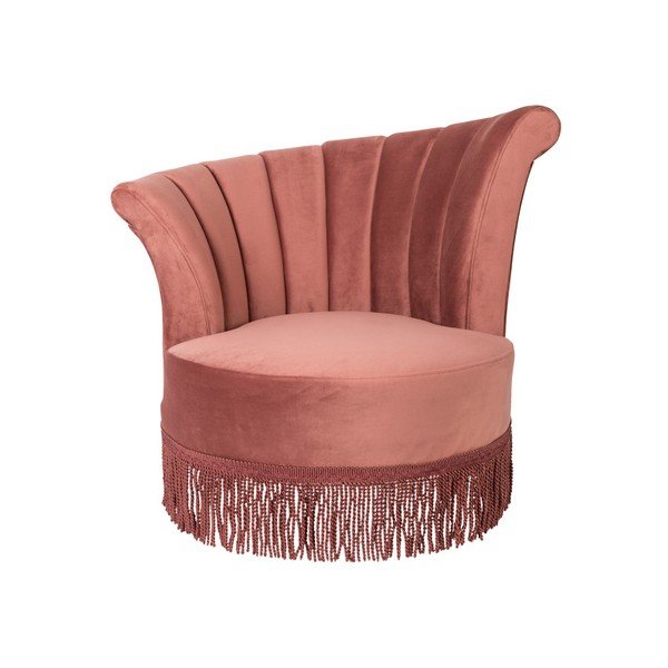 Ružové kreslo Dutchbone Flarir-image-2