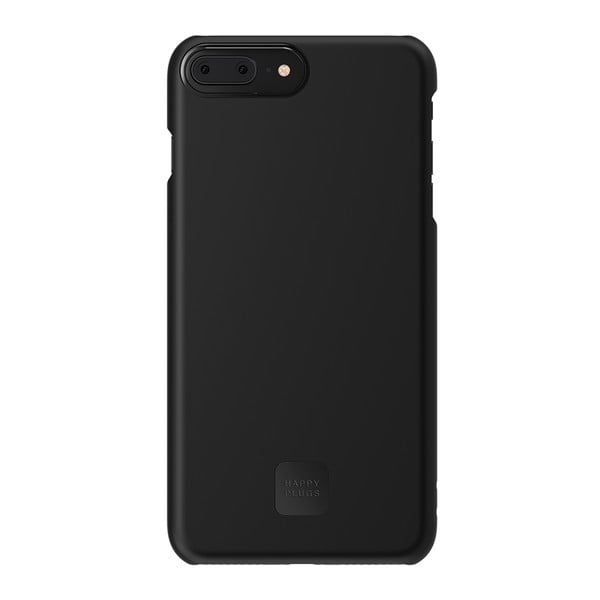 Čierny ochranný kryt na telefón pre iPhone 7 a 8 Plus Happy Plugs Slim