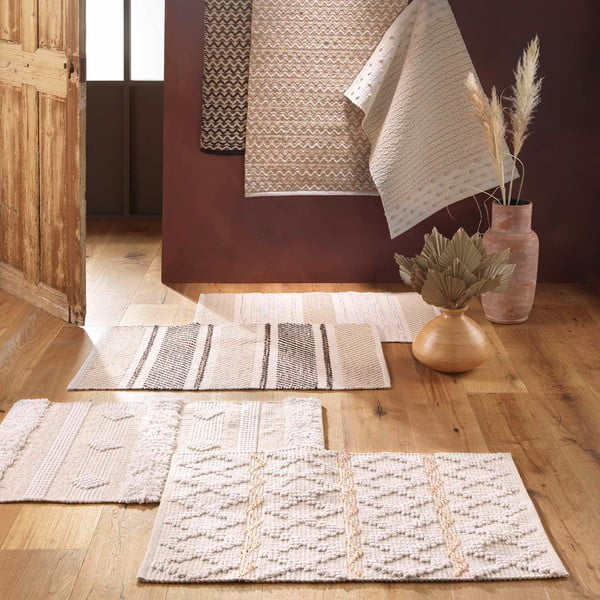 Krémový prateľný koberec 60x90 cm Silves – douceur d'intérieur-image-2