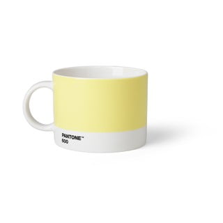 Svetložltý hrnček na čaj Pantone, 475 ml