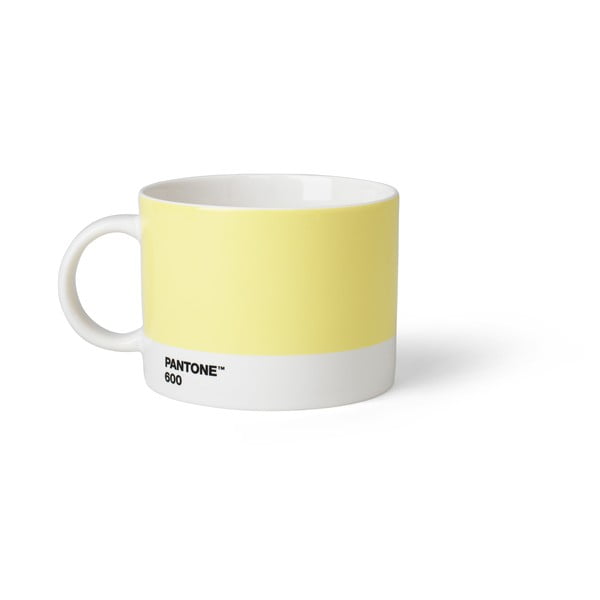 Svetložltý keramický hrnček 475 ml Light Yellow 600 – Pantone