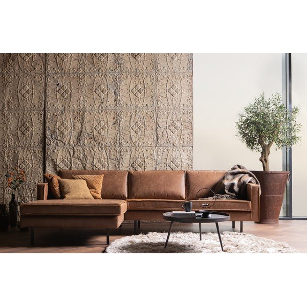 Čierny konferenčný stolík BePureHome Bounds, ø 76 cm-image-1