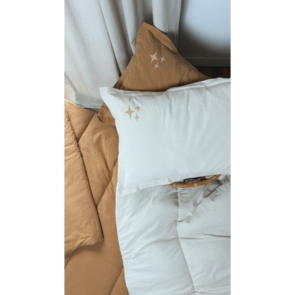 Biela súprava do postieľky Stars – Malomi Kids-image-2