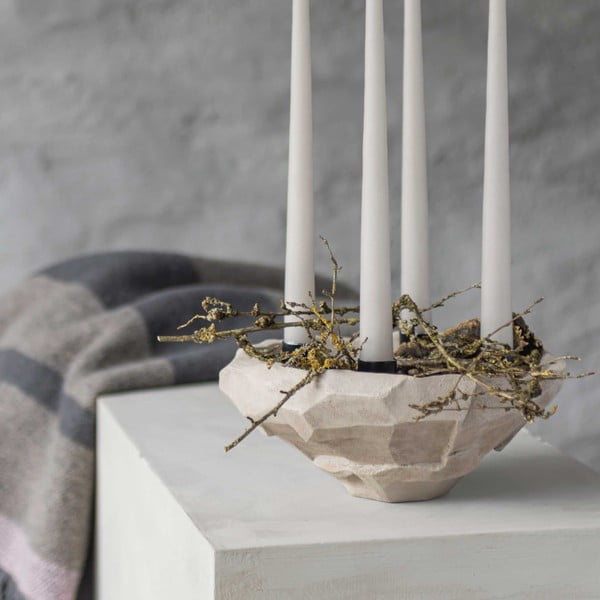 Kamenný svietnik Art Piece Nuki – Mette Ditmer Denmark-image-3