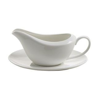 Biely porcelánový lievik na omáčku Maxwell & Williams Basic, 260 ml