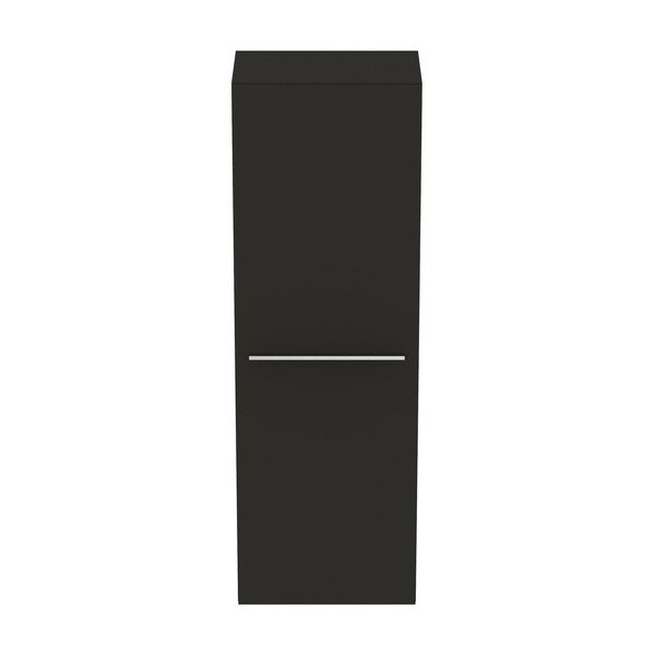 Antracitová vysoká závesná kúpeľňová skrinka 40x120 cm i.Life A – Ideal Standard