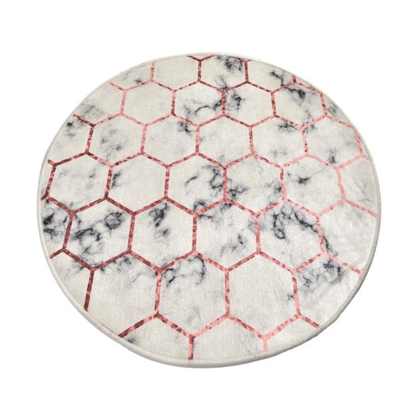 Kúpeľňová podložka Homefesto Honeycomb, ⌀ 100 cm