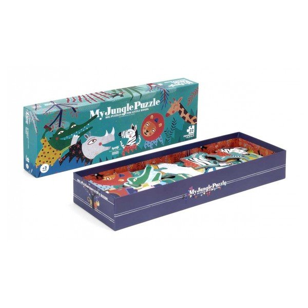 Veľké puzzle Jungle Londji, 22 dielikov-image-2