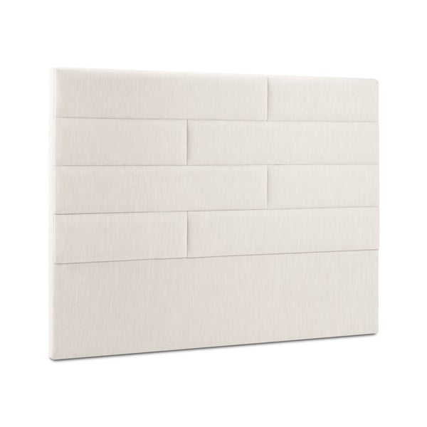 Béžové čalúnené čelo postele 160x120 cm NY - Cosmopolitan Design-image-2