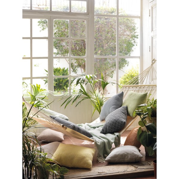 Olivovozelená obliečka na vankúš Euromant Ruby, 45 x 45 cm-image-2