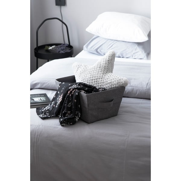 Sivý úložný koš Bigso Box of Sweden Tap, 26 x 19 cm-image-3