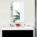 Zrkadlová adhezívna samolepka Ambiance Rectangle, 42 × 27 cm