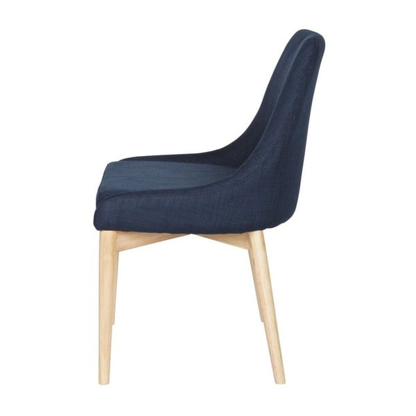 Drevená stolička Kobe Blue, 2 ks